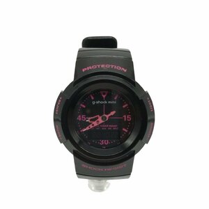 g-shock mini(ジーショックミニ) GMN-50-1B2JR エナメルブラック ピンク レディー 中古 古着 0850