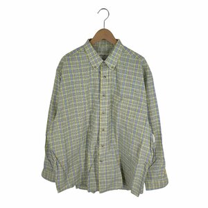 Eddie Bauer(エディーバウアー) 90s-00S 白タグ ボタンダウンチェックシャツ メンズ 中古 古着 1005