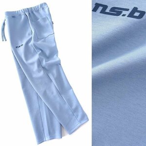  новый товар ns.b Nicole картон легкий брюки 50(XL) незначительный синий [P23967]enes Be NICOLE мужской стрейч конический синий 