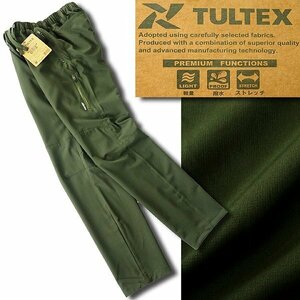  новый товар taru Tec s водоотталкивающий стрейч цельный разрезание climbing брюки L зеленый [LX-61101_25] TULTEX легкий весна лето легкий брюки уличный 