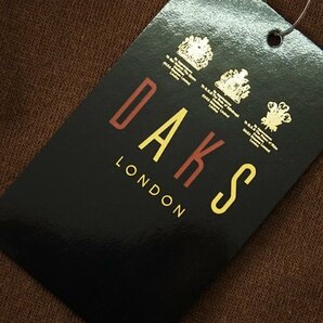 新品 2万 ダックス 日本製 ライト スウェット トレーナー パンツ セットアップ M 茶 ベージュ 【J43211】 DAKS LONDON ジャージーの画像9