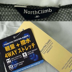 新品 ノースクライム 撥水 4WAY ストレッチ ライト ブルゾン LL 灰 【9-3203_4】 North Climb ジャケット メンズ ウィンドブレーカーの画像10