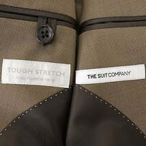 新品 スーツカンパニー TOUGH STRETCH 2パンツ サマー スーツ A5(M) ベージュ 【J57514】 170-6D 春夏 ストレッチ ウール 耐久性 ビジネス_画像10