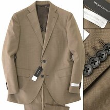 新品 スーツカンパニー TOUGH STRETCH 2パンツ サマー スーツ A5(M) ベージュ 【J43517】 170-6D 春夏 ストレッチ ウール 耐久性 ビジネス_画像1