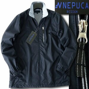  new goods nepka water-repellent high density reverse side mesh blouson LL navy blue [9-3201_18] NEPUCA jacket men's Wind breaker sport Golf 