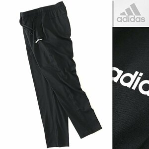 新品 アディダス 春夏 コットン スリー ストライプ ストラック パンツ XO(XXL) 黒 【P31886】 メンズ adidas ダブルニット ジャージー