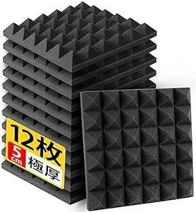  thousand selection thousand goods sound-absorbing material soundproof material soundproof sheet 30*30*5cm extremely thick high density urethane foam sound-absorbing panel silencing noise soundproofing sound-absorbing against 