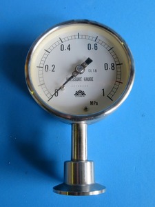 旭計器工業(株) サニタリー圧力計　Model 881-J　　V-199