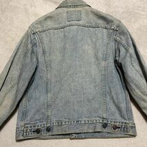 古着【LEVI’S】90's デニムジャケット Gジャン メンズ L ヴィンテージ 希少 レア 92年製 vintage 71557_画像9