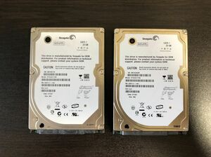 状態:正常(2個セット) 内蔵ハードディスク 2.5インチ 20GB SATA 厚さ9mm Seagate HDD PS3 プレステ3 2c