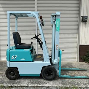 [M101] Batteryforklift FB07-3 Komatsu 3mマスト 0.7tonne Battery良好 充電ケーブル3mincluded