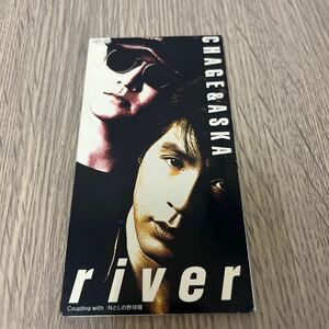 CHAGE&ASKA river/NとLの野球帽　8cmCD シングル　中古品