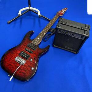  Niigata city * Ibanez GIO series electric guitar red Ibanez extra amplifier / tremolo arm / stand attaching * old therefore junk treatment 