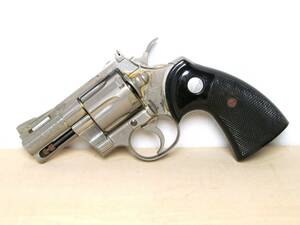  Kokusai * Colt питон 357 Magnum CTG 2.5 дюймовый металлический модель оружия SMG печать не departure огонь * б/у текущее состояние доставка 