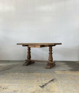 フランス アンティーク French oak Table テーブル チェア 店舗什器 ベルギー