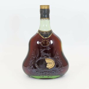 7623-80 Hennessy COGNAC ヘネシー XO 金キャップ グリーンボトル コニャック ブランデー 未開封 700ml/40%