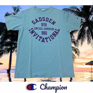 チャンピオン GADSDEN プリント 半袖 TシャツM