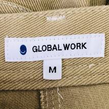 k2784 美品 GLOBAL WORK グローバルワーク スカート ロング ポケット スリット 綿100％ M ベージュ 無地 ベーシックカジュアルスタイル _画像8