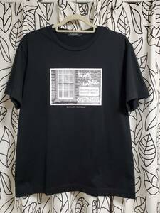 ★超美品 国内正規品 バーバリー ブラックレーベル コットンプリントTシャツ Mサイズ 黒★