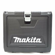 【新品】makita マキタ 18V 充電式インパクトドライバー TD173D ブルー　青 純正品 本体 ケース　★7 新型_画像6