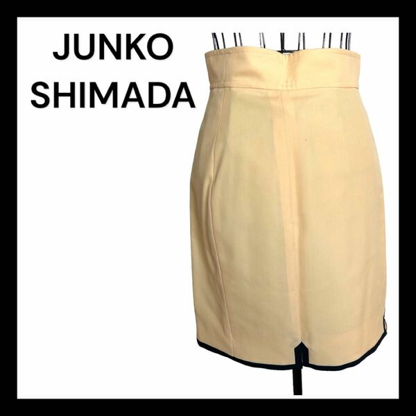 【美品】JUNKO SHIMADA スカート　膝丈　7号 仕事　タイト　ミニ タイトスカート