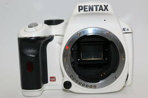 [ junk ] Pentax (PENTAX) K-X body white (1240 ten thousand pixels )