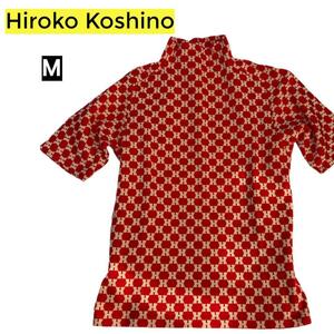 【一点物】Hiroko Koshino アーカイブ柄 レイヤードシャツ b94