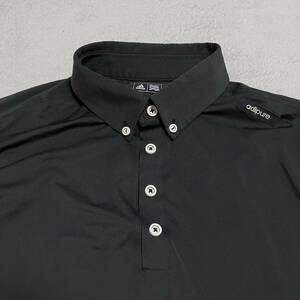 ADIDAS GOLF Adidas Golf adipure рубашка-поло с коротким рукавом Golf одежда M чёрный черный 