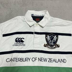 カンタベリー　半袖ポロシャツ　ラグビージャージ　CANTERBURY M