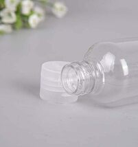 小分けボトル トラベルボトル 3本セット プッシュタイプ 小分け容器 化粧水 精製水 詰替ボトル 旅行用 50ML (A)_画像5