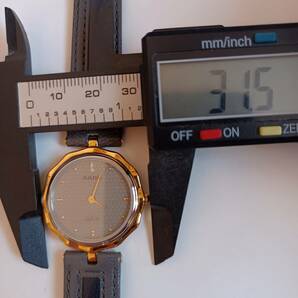 美品 RADO LeSoir メンズ腕時計 灰色文字盤 新品電池 附属品有りの画像8