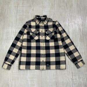 Harley Davidson Buffalo Check CPO Shirt Jacket ハーレー ダビッドソン 中綿 バッファロー チェック 長袖 シャツ ジャケット L/S SIZE M