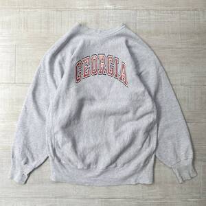 90s Vintage Champion ヴィンテージ チャンピオン REVERSE WEAVE リバースウィーブ GEORGIA アーチ ロゴ スウェット USA製 刺繍タグ XXL 