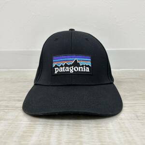 定番 patagonia パタゴニア P-6 Logo Roger That Hat P-6 ロゴ ラジャー ザット ハット CAP キャップ 帽子38132 BLACK ブラック 系 FREE