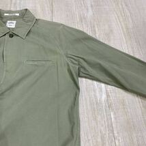 BEDWIN & THE HEARTBREAKERS SHIRT CORT ベドウィン シャツ コート アトリエコート ラグラン スリーブ WASH AND WEAR 長袖 SIZE 2_画像4