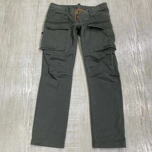 05SS 2005 Dsquared2 Cargo Pants ディースクエアード アーカイブ ミリタリー カーゴ パンツ カーキ 系 SIZE 48