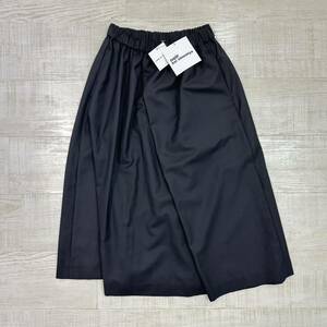 23aw 2023 新品 noir kei ninomiya COMME des GARCONS ノワール ケイニノミヤ ギャルソン ウール ロング タック イージー スカート size S