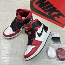 20ss 2020 NIKE WMNS AIR JORDAN 1 RETRO HIGH OG SATIN SNAKE CD0461 601 ナイキ ウィメンズ エア ジョーダン 1 レトロ ハイ size 23.5cm_画像1