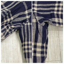 N.HOOLYWOOD Shirt × knit Docking Cutsaw エヌハリウッド Nハリ シャツ ニット ドッキング カットソー ミスハリ 日本製 サイズ 38_画像9