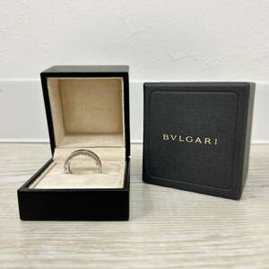 BVLGARI 55 750 2331 V1 B-ZERO1 RING MADE IN ITALY BVLGARY Be Zero One ring ring with logo size 15 number rank 