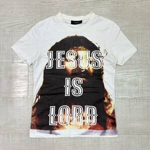 16ss 2016 GIVENCHY ジバンシィ Riccardo Tisci リカルド ティッシ イエス キリスト ジーザス Tシャツ JESUS IS LORD T-SHIRT TEE size XXS