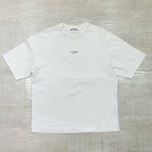 Acne Studios アクネ ストゥディオズ リバース ミニ ロゴ Tシャツ REVERSE MINI LOGO TEE FN-MN-TSHI000138 ホワイト 系 サイズ M