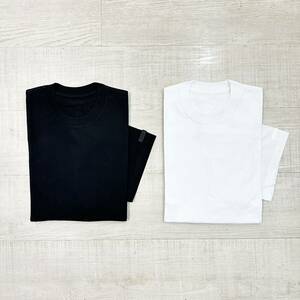 24ss 2024 新品 ENNOY エンノイ PACK T-SHIRT TEE 袖 ロゴ Tシャツ BLACK ( 黒 ) x 1枚 WHITE ( 白 ) x 1枚 サイズ L