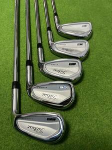 タイトリスト　718CB 中古品。6-Pw(5本) AMT.TOUR.WHITE(S200)