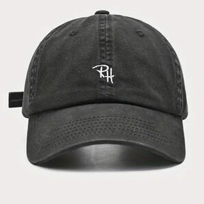 【新品】RH ロゴ　キャップ　帽子　男女兼用　ブラック　ネイビー　ベージュ　カーキ