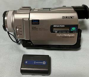 ソニー ビデオカメラDCR-T、のRV20 ミニDVテープ 作動機 画面劣化機
