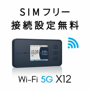 SIMフリー Speed Wi-Fi 5G X11 ポケットWiFi mineo iijmio ocn イオン ワイモバイル