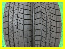 AT615【送料無料】155/65R13 ほぼ新品溝 ♪ イボ付 ♪ スタッドレス ★最新★ WINTERMAXX 03 ♪ 21年製 ホイールセット 4本 激安 軽自動車_画像2