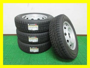 Z159【送料無料 在庫処分】155/70R13 ★ 新品セット ★ 新古 ヨコハマ スタッドレス iG50 PLUS 新品 ♪ ホイールセット 4本 激安 バモス 等