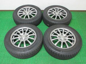 AL514【送料無料】195/65R15 超溝高 ミシュラン スタッドレス X-ICE SNOW 20年製 ホイールセット 4本 激安 ヴォクシー ノア ステップワゴン